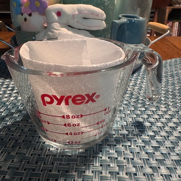 Vintage PYREX GLASS 1 CUP MEASURING CUP - Picture 2 of 4